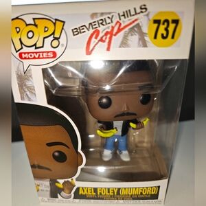 Funko Axel Foley Figure with Black Jacket and Blue Jeans 737